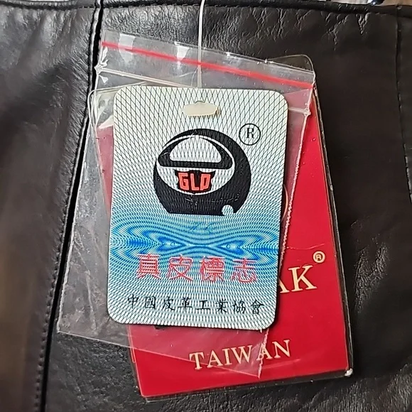 NWT YING DAK RHINESTONE 100% BLACK LEATHER LINED MAXI SKIRT - Picture 11 of 16